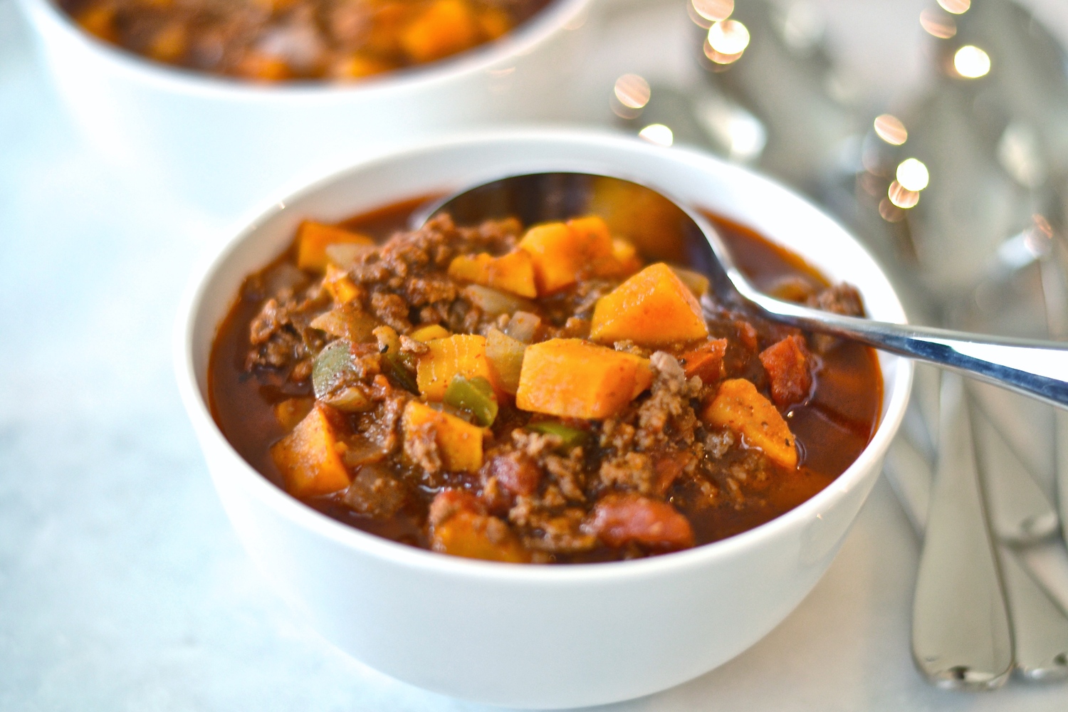 Ground BeefSweet Potato Chili