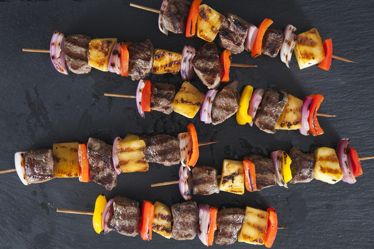 Hawaiian Sirloin Kabobs