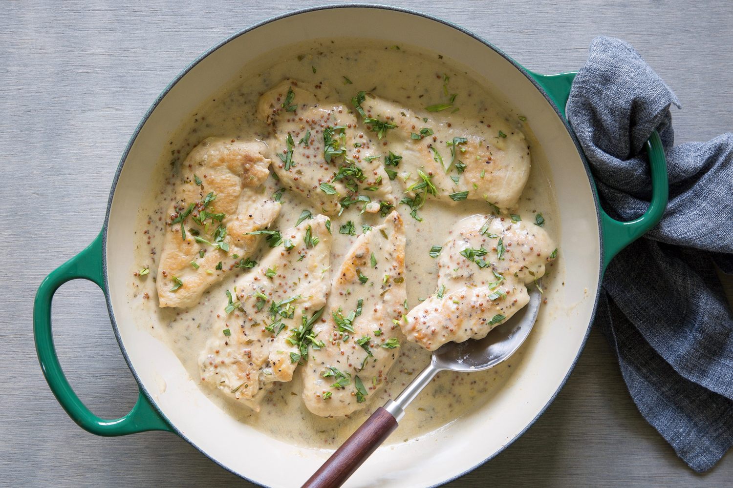 Chicken with Creamy Tarragon Sauce
