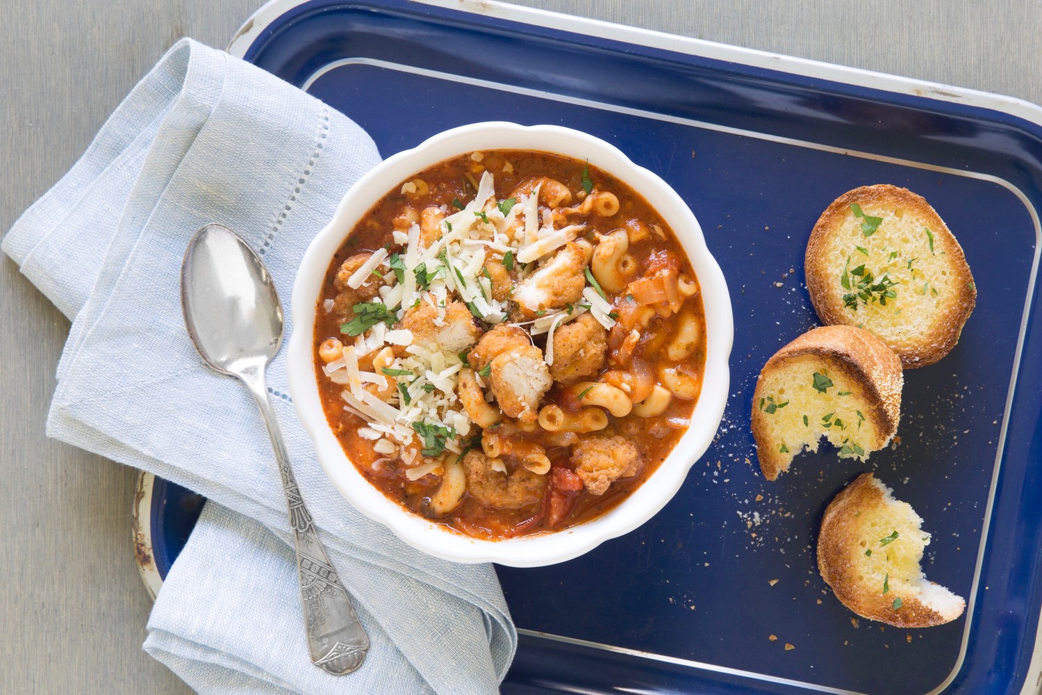 Chicken Parmesan Soup