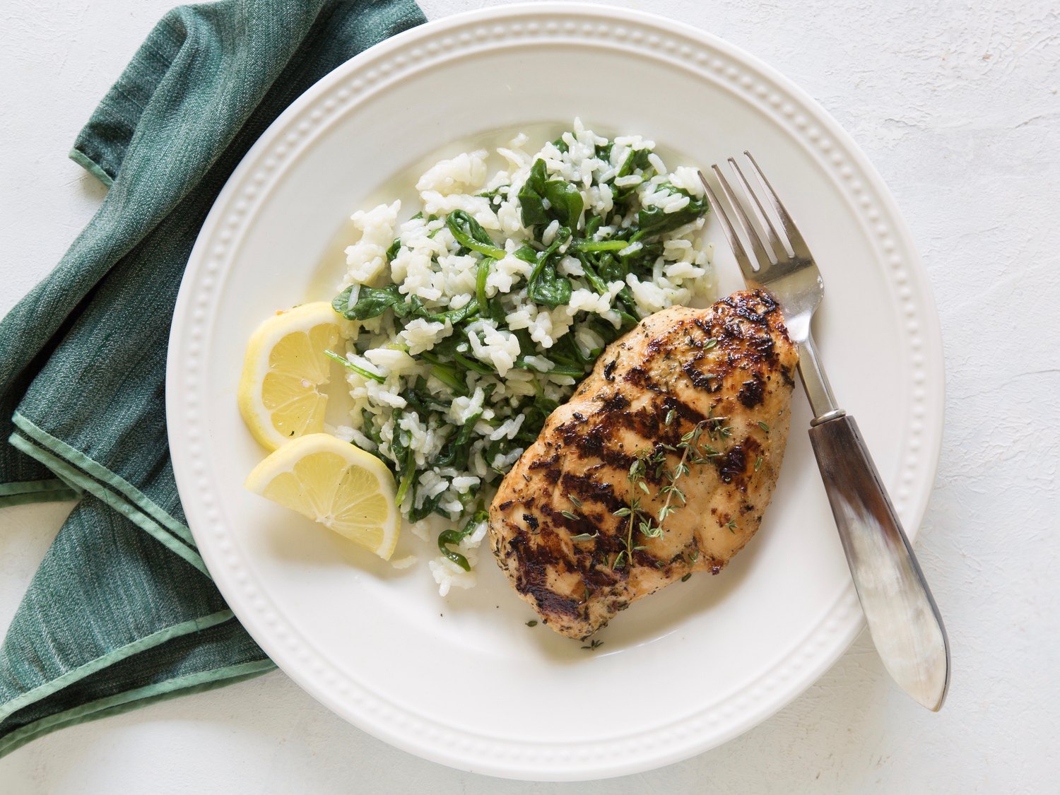 Dijon and Thyme Grilled Chicken