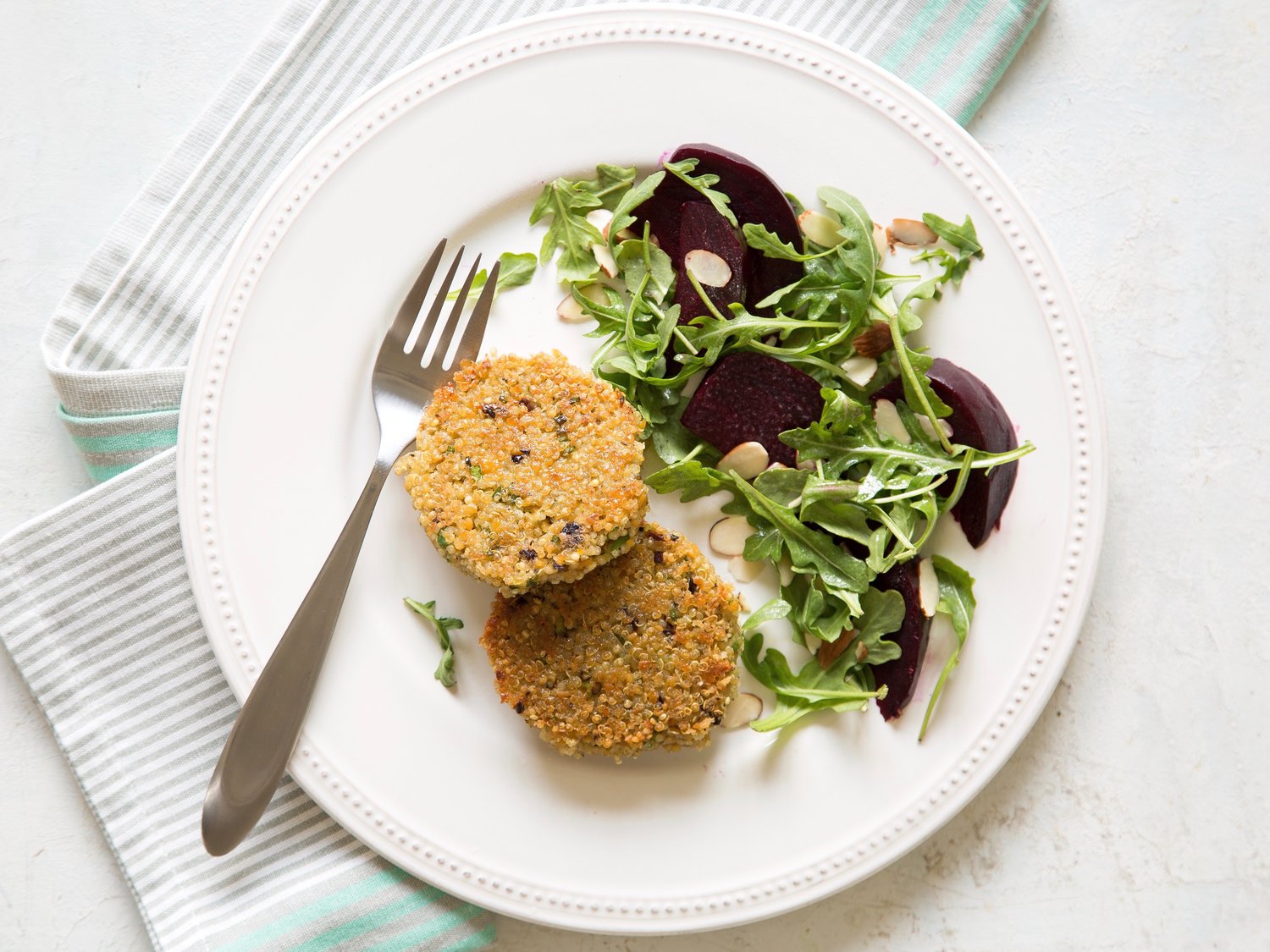 QuinoaChickpea Patties