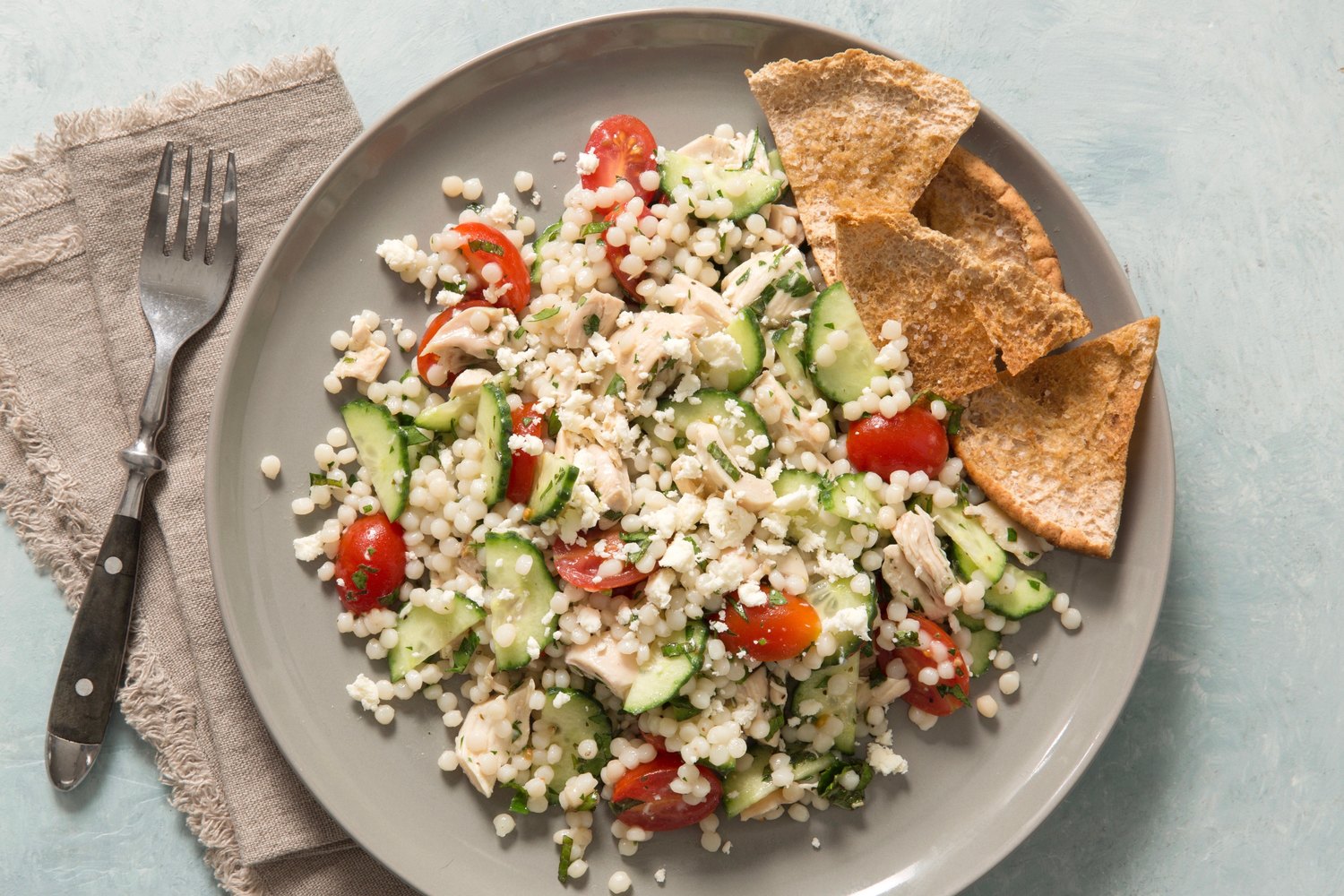 Israeli CouscousChicken Salad