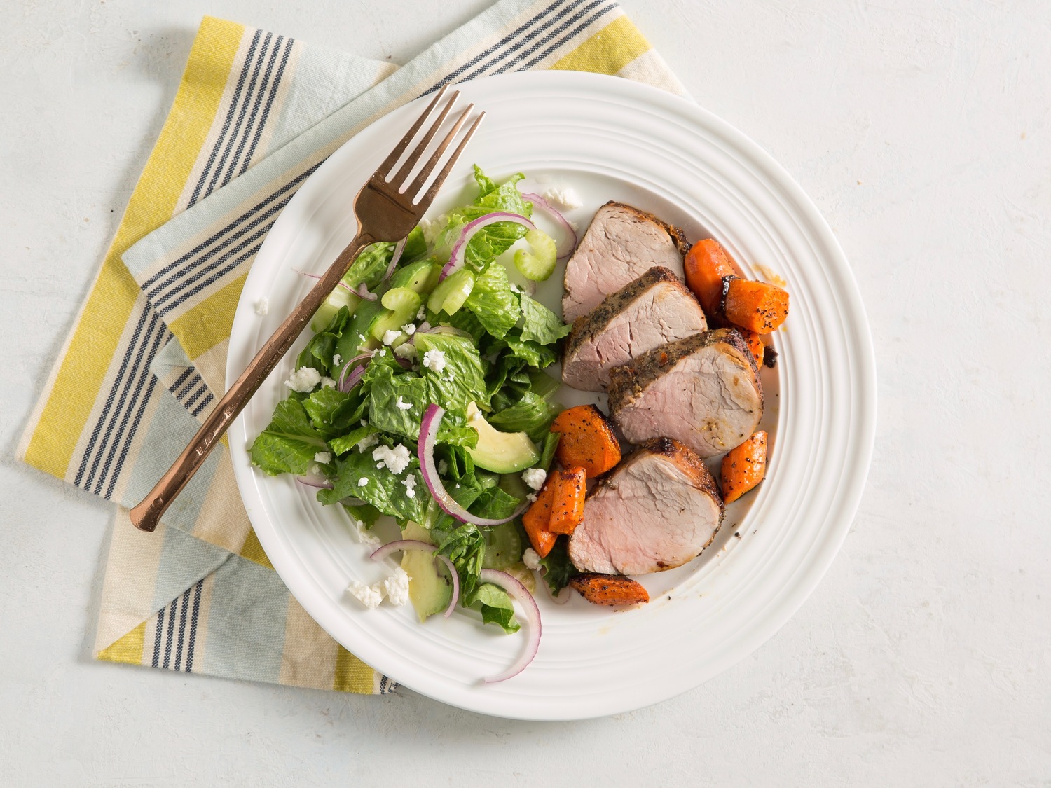 Grecian Pork Tenderloin and Carrots
