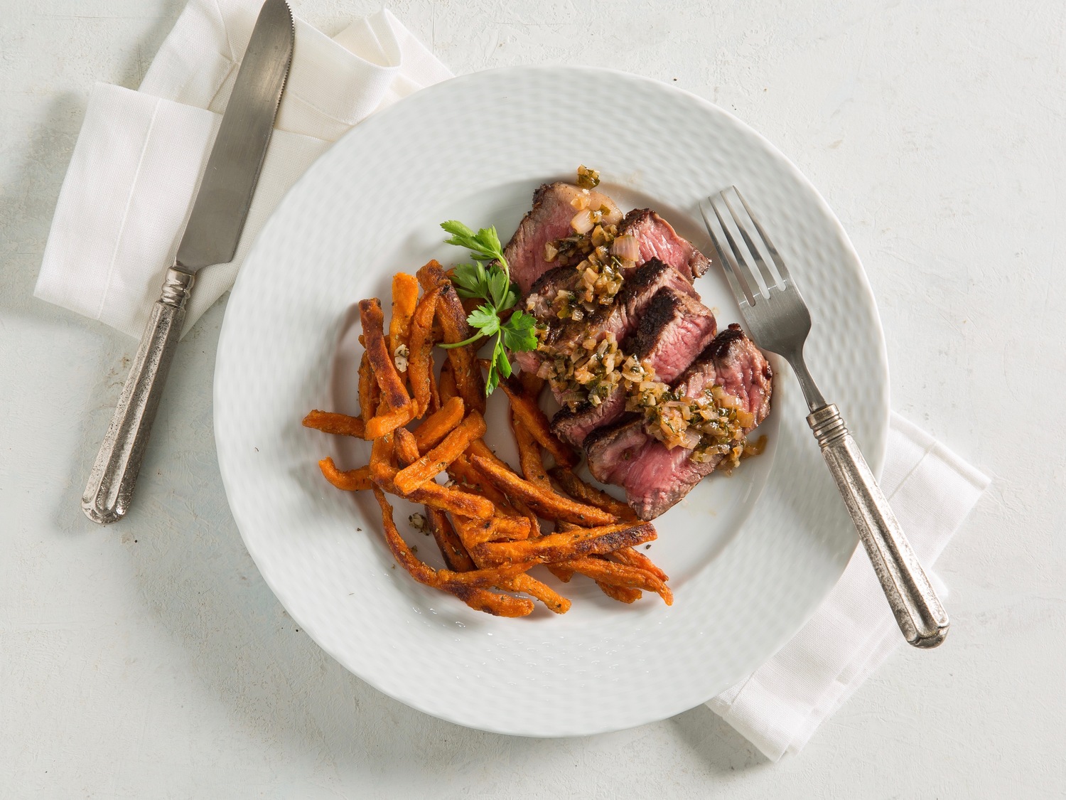 Herb Butter Bistro Steaks