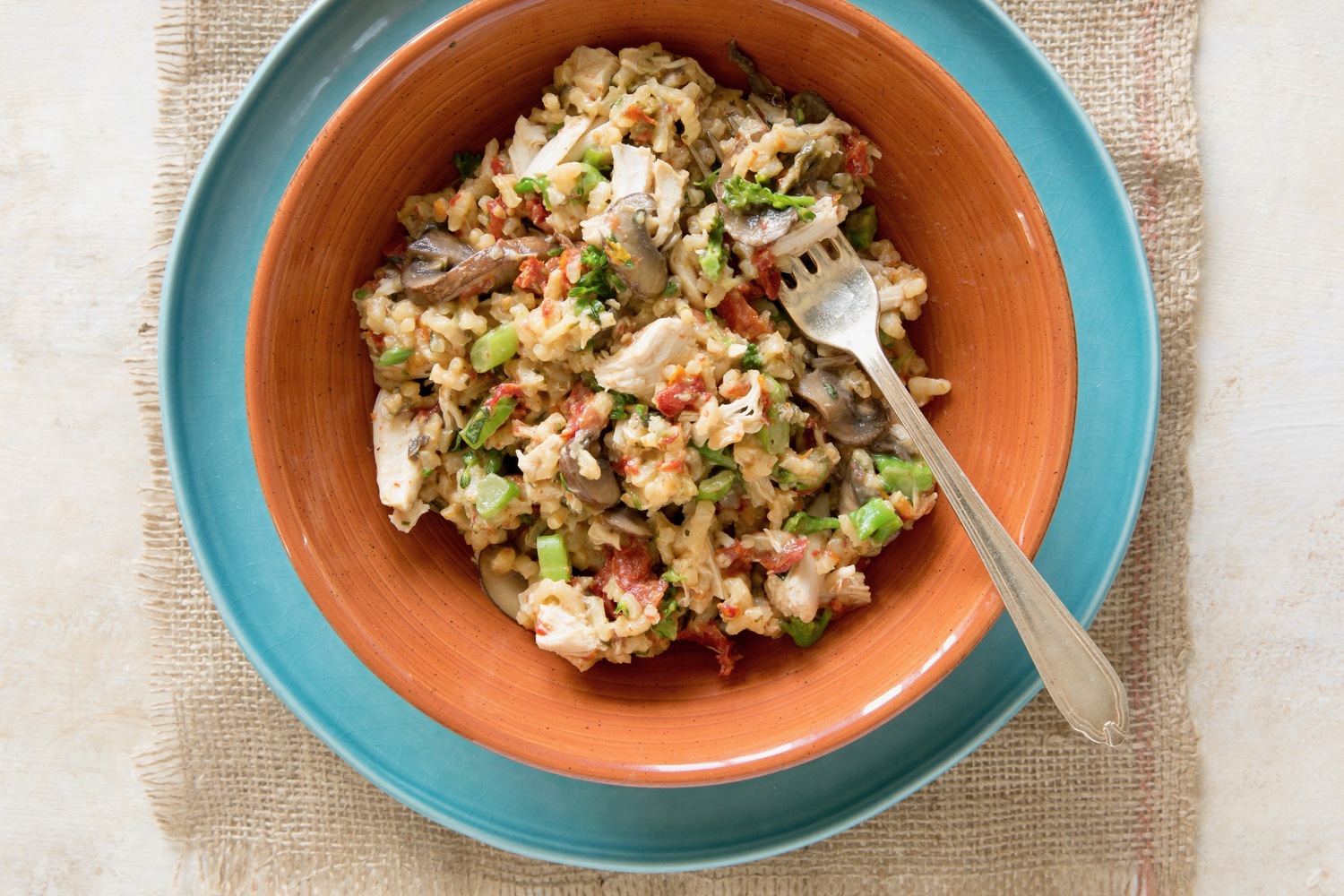 Chicken and SunDried Tomato Risotto