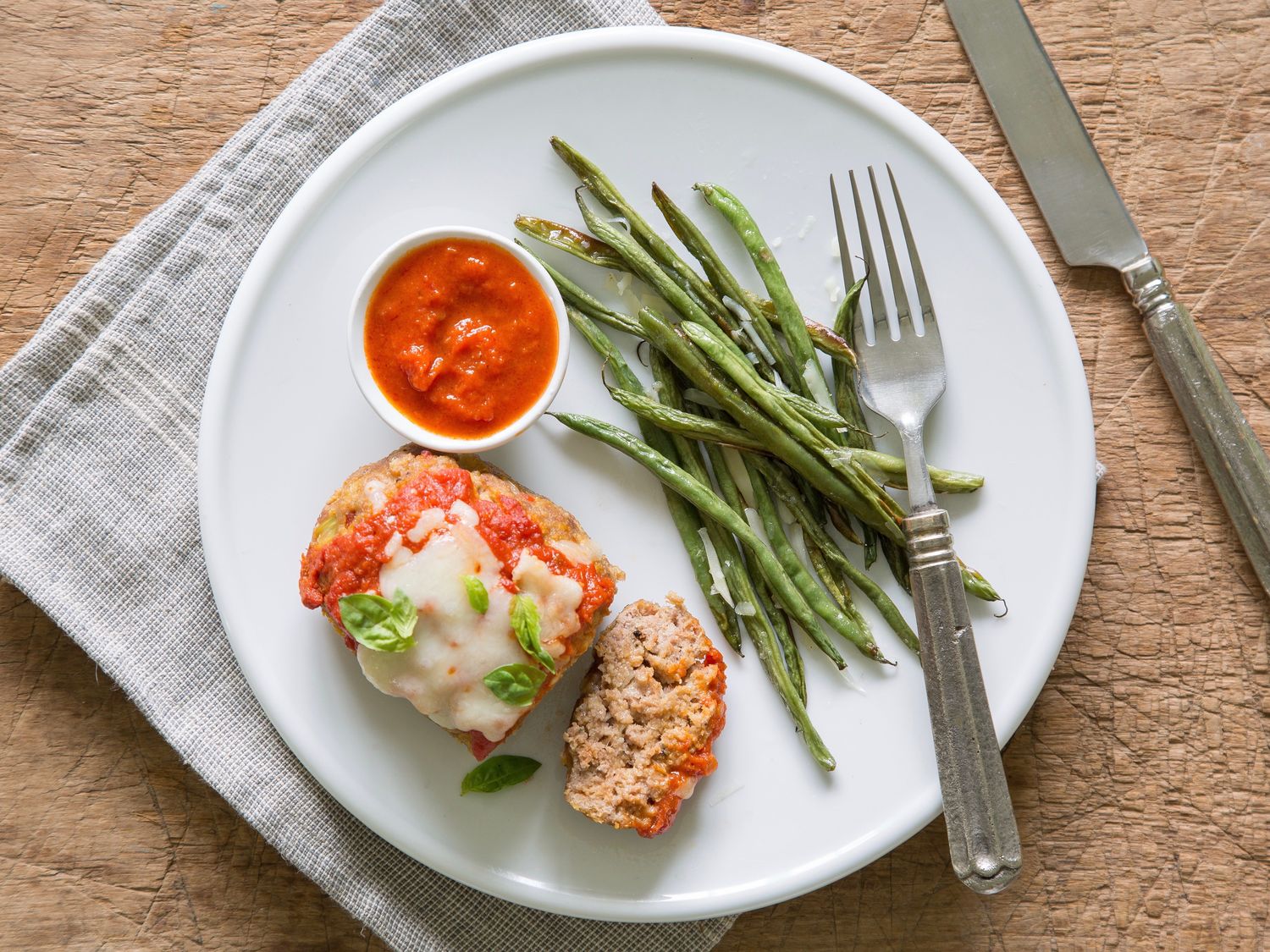 Mini Italian Turkey Meat Loaves